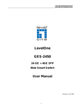 LevelOne GES-2450 User manual