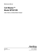 Anritsu Cell Master MT8212B Maintenance Manual