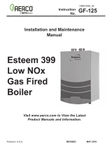 Aerco Esteem 399 Installation and Maintenance Manual