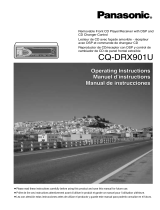 Panasonic CQDRX901U Operating instructions