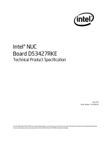 Intel D53427RKE User manual