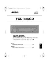 Sanyo FXD-885GD Operating