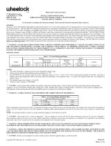 Wheelock E90-24MCCH Installation guide