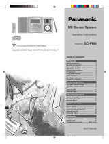 Panasonic SC-PM9 User manual