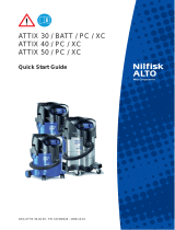 Nilfisk-ALTO ATTIX 30 PC Quick start guide