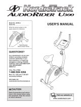 NordicTrack Audiorider U300 Bike User manual