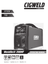 CIGWELD Weldskill 200HF User manual