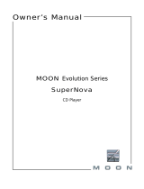 moon MOON Evolution Series User manual