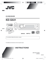 JVC KD-G431 Owner's manual