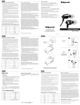 Klipsch IMAGE S4 HEADPHONES Owner's manual