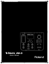 Roland VIMA JM-5 User manual