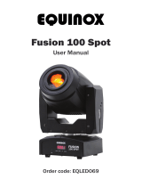 EQUINOX Fusion 100 Spot User manual