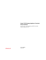 Oracle ZFS ZS4-4 Customer Service Manual