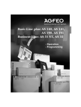 AGFEO AS 140/AS 141 Operating instructions