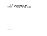 3com 3CGBIC97 - Switch 4007 70km Gigabit Enet Gbic User manual