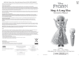 JAKKS Pacific Sing-A-Long Elsa User manual