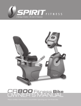 Spirit CR800 Owner's manual