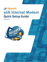 Dynalink 56K Quick Setup Manual