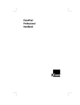 3com PalmPilot Professional Handbook User manual
