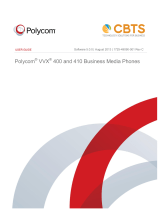 Polycom VVX 400 Series User manual