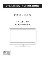 ProScan PLED1960A-E Operating Instructions Manual