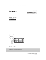 Sony KD-75X9400E Reference guide