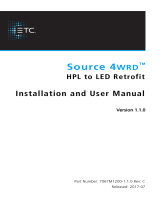 ETC Source 4WRD Installation and User Manual