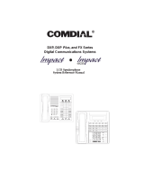 Comdial Impact SCS 8312S Series System Reference Manual