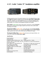 A.N.T. Audio Amber 3T User manual