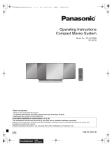 Panasonic SC-HC55DB User manual