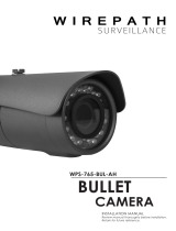 Wirepath Surveillance WPS-765-BUL-AH-WH Owner's manual