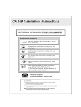 Soundstream Technologies CA 160 User manual