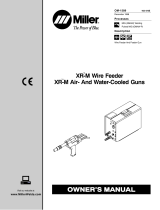 Miller XR-M WIRE FEEDER Owner's manual