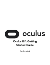 Oculus VR Oculus Rift Getting Started Manual