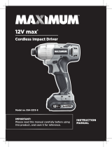 Maximum 054-3213-8 User manual