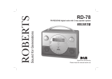 Roberts Gemini RD78 User guide
