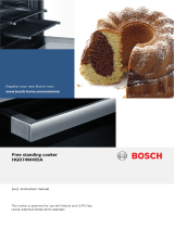 Bosch HGD74W455A/07 User manual