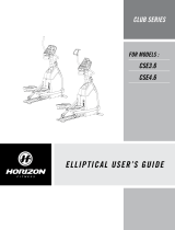 Horizon Fitness CLUB SERIES CSE4.6 User manual