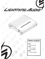 Lightning Audio LA-21 00 User manual