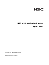 H3C MSR 920W Quick start guide