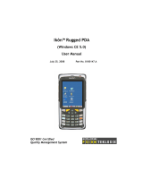 Psion Teklogix IKON RUGGED PDA 7505-BTMC75 User manual