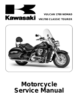 Kawasaki VN1700 CLASSIC TOURER User manual