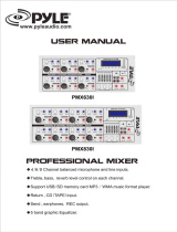 Pyle PMX630I User manual