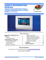 Johnson Controls s1-ttscc01 User's Information Manual