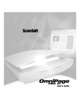 ScanSoft OMNIPAGE PRO 11 User manual