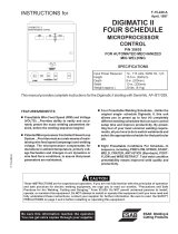 ESAB Digimatic II Four Schedule Microprocessor Control Troubleshooting instruction