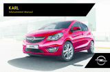 Opel KARL 2017.5 Infotainment manual