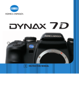 Konica Minolta DINAX MAXXUM 7D User manual