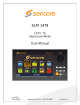 Sencore SLM 1479 User manual