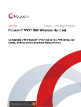 Polycom VVX D60 User manual